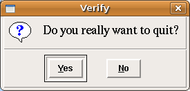 Verify Window